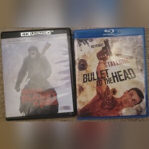 Blu-ray Movie Collection - Black and Blue Cases